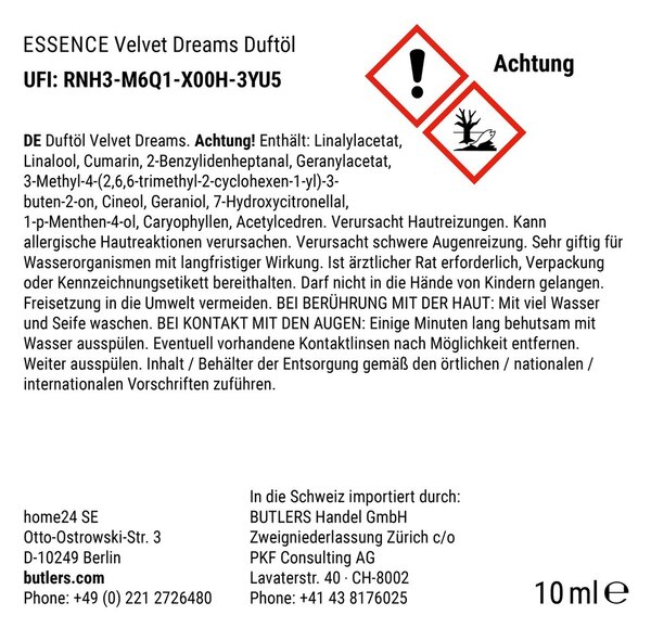ESSENCE illóolaj No. 3 Velvet Dreams 10ml