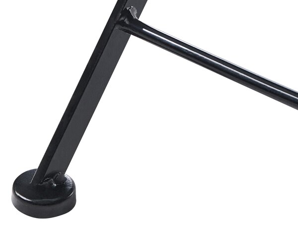 Bisztró asztal COLLIO 60 cm 60 cm Fém Fekete