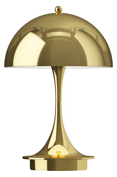 Kültéri Lámpa Louis Poulsen, Panthella Portable, dimmable, Arany / Sárgaréz, Erkély, Műanyag, Dizájn