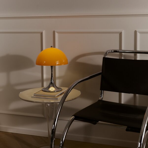 Kültéri Lámpa Louis Poulsen, Panthella 250, dimmable, Narancs, Terasz, Műanyag, Dizájn