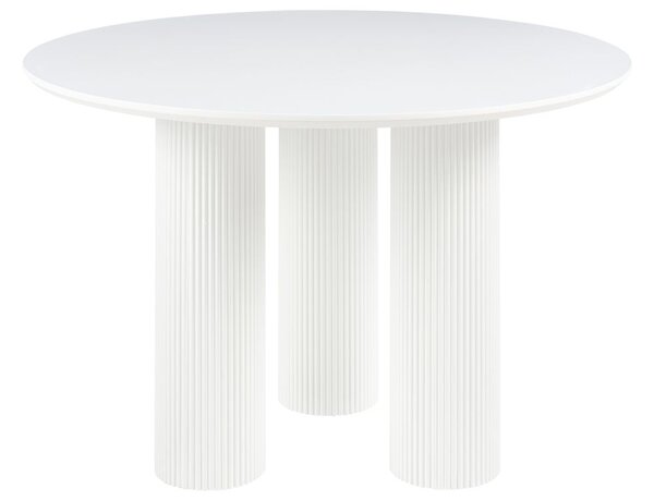 Étkezőasztal TULEMALU Fehér 120 cm 120 cm