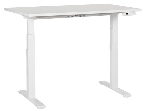 Elektromosan állítható asztal DESTINES Fehér 120 cm 72 cm