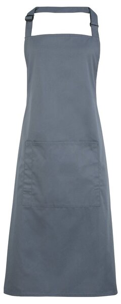 Premier Workwear Kantáros konyhai kötény zsebbel - Apple green