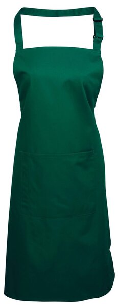 Premier Workwear Kantáros konyhai kötény zsebbel - Apple green