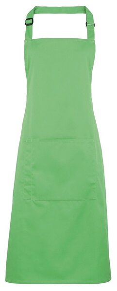 Premier Workwear Kantáros konyhai kötény zsebbel - Apple green