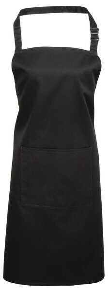 Premier Workwear Kantáros konyhai kötény zsebbel - Apple green