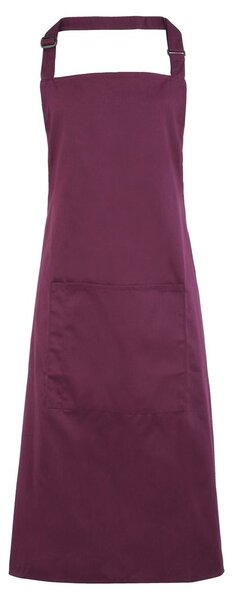Premier Workwear Kantáros konyhai kötény zsebbel - Apple green