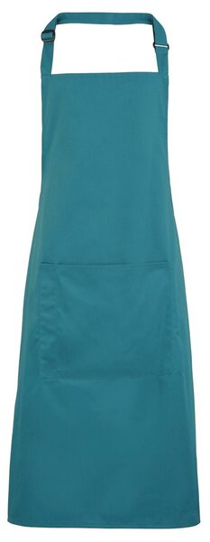 Premier Workwear Kantáros konyhai kötény zsebbel - Apple green