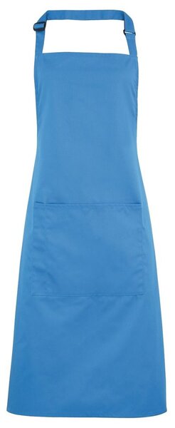 Premier Workwear Kantáros konyhai kötény zsebbel - Apple green