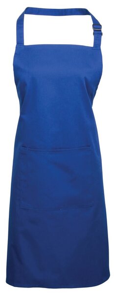 Premier Workwear Kantáros konyhai kötény zsebbel - Királykék