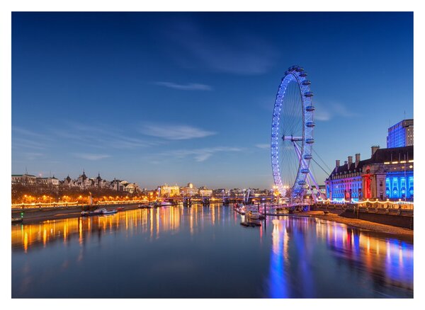 London Eye képe (üvegen) (70x50 cm)