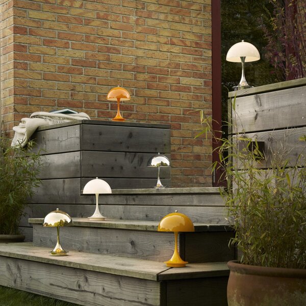 Kültéri Lámpa Louis Poulsen, Panthella 160, dimmable, Fémes, Erkély, Műanyag, Dizájn