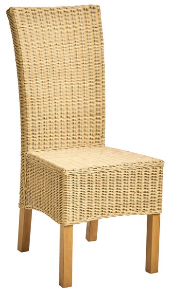 Étkezőszék kétdarabos szettben ANDES Rattan Természetes