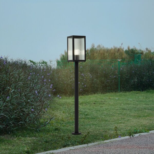 Kültéri Lámpa Lindby, Bolgar, dimmable, Fekete, Terasz, Fém, Modern