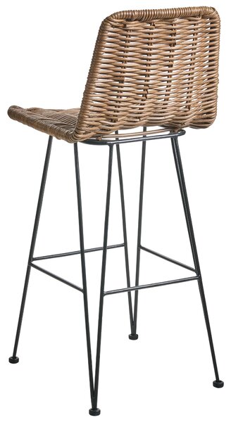 Bárszék kétdarabos szettben CASSITA Rattan Barna