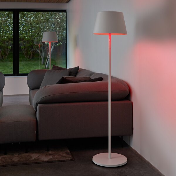 Kültéri Lámpa LOOM DESIGN, Modi, dimmable, Fehér, Terasz, Alumínium, Modern