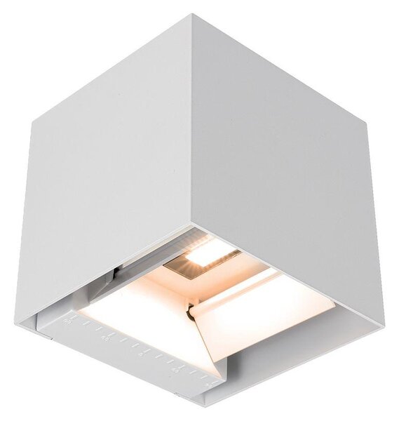 V-TAC 9W COB LED szolár fali fehér lámpa, szenzorral, CCT - SKU 24063