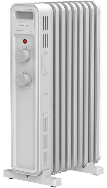 Sencor - 9 bordás olajradiátor 800/1200/2000W/230V fehér 41020972