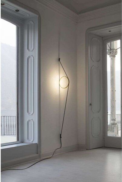 Fali Lámpa FLOS, dimmable, Szürke, Nappali, Alumínium