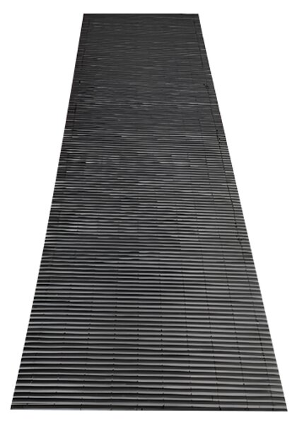 KONDELA Kerti térelválasztó, fekete, 300x100 cm, ABEO