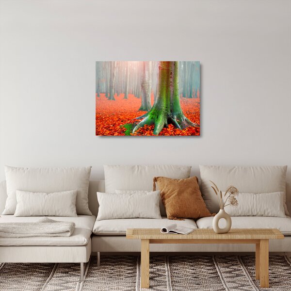 Fa képe (üvegen) (70x50 cm)