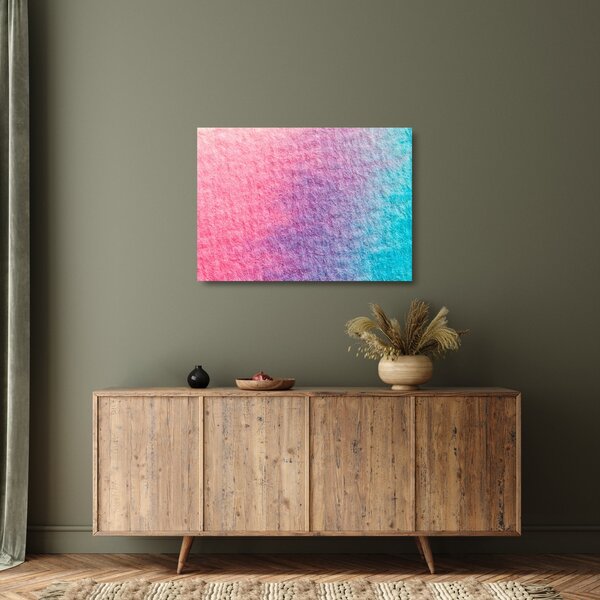 Színes textúra képe (üvegen) (70x50 cm)