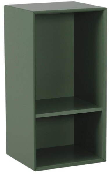 Zöld lakkozott moduláris könyvespolc Tenzo Z 36 x 32 cm