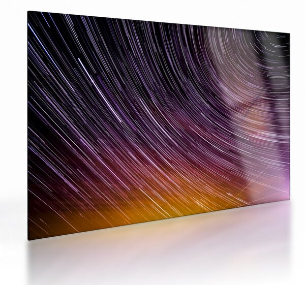 Homályos csillagok képe az égen (üvegen) (70x50 cm)