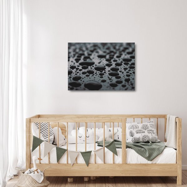 A vízcseppek képe (üvegen) (70x50 cm)