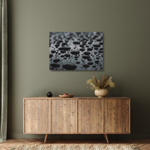 A vízcseppek képe (üvegen) (70x50 cm)