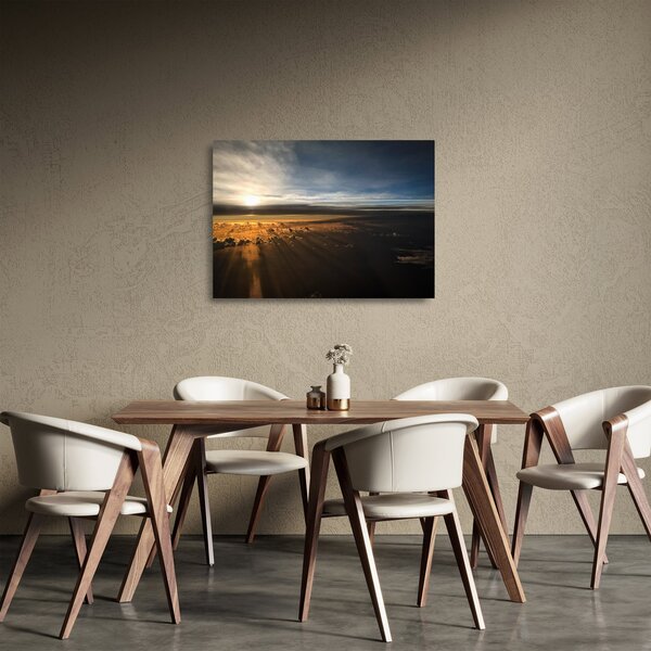 Az ég képe (üvegen) (70x50 cm)