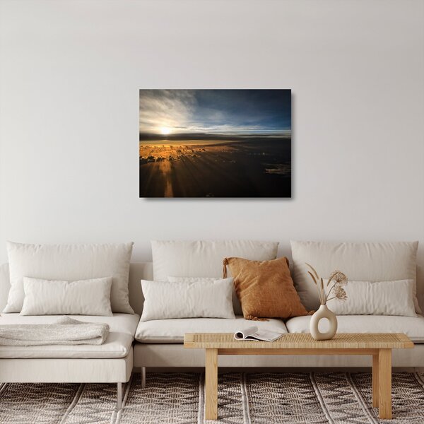 Az ég képe (üvegen) (70x50 cm)