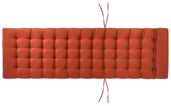Kerti párna napozóágyhoz CESANA PREMIUM 192 x 56 cm Piros