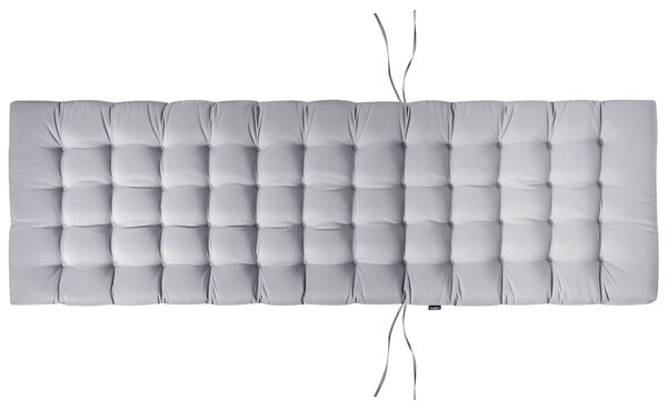Kerti párna napozóágyhoz CESANA PREMIUM 192 x 56 cm Világosszürke