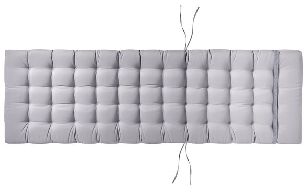 Kerti párna napozóágyhoz CESANA PREMIUM 192 x 56 cm Világosszürke