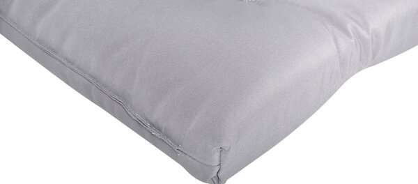 Kerti párna napozóágyhoz CESANA PREMIUM 192 x 56 cm Világosszürke