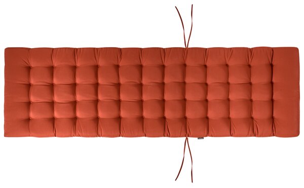 Kerti párna napozóágyhoz CESANA PREMIUM 192 x 56 cm Piros