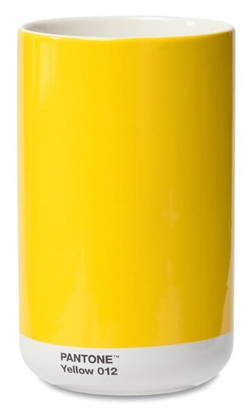 Sárga kerámia váza - Pantone