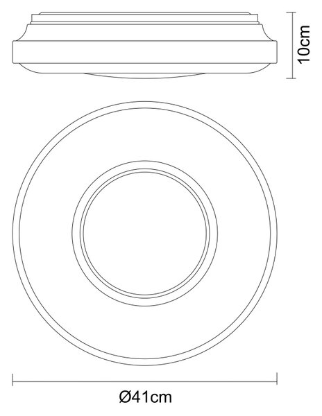 GLOBO COLLA 41742-24 Mennyezeti lámpa