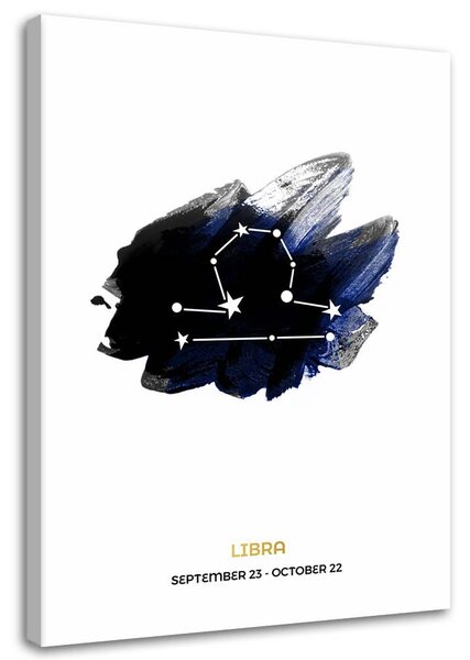 Gario Vászonkép Csillagjegy libra Méret: 40 x 60 cm