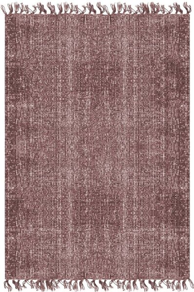Washed szőnyeg, 140x200 cm, bordó