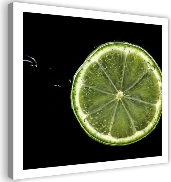 Gario Vászonkép Lime szelet Méret: 30 x 30 cm