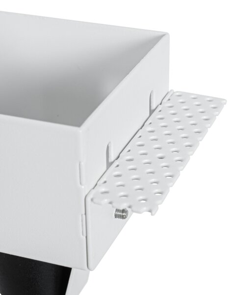 6 db-os süllyesztett spotlámpa szett fehér GU10 70 mm-es, szegély nélküli - Oneon