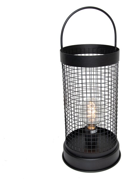 Modern asztali lámpa szürke 52 cm - Horario