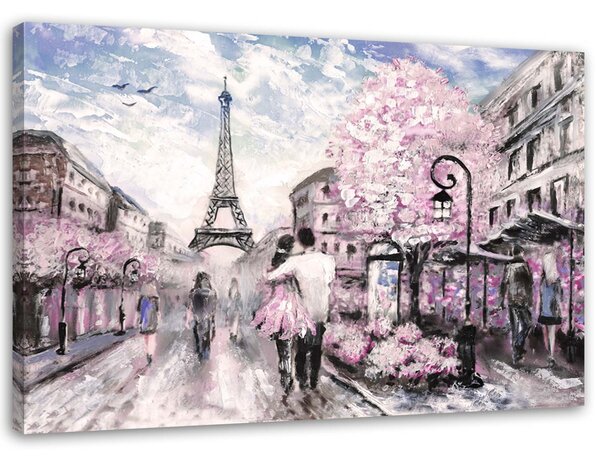 Gario Vászonkép Tavasz Párizsban Méret: 60 x 40 cm