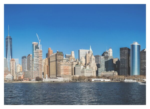 Kép - Manhattan New York-ban (üvegen) (70x50 cm)