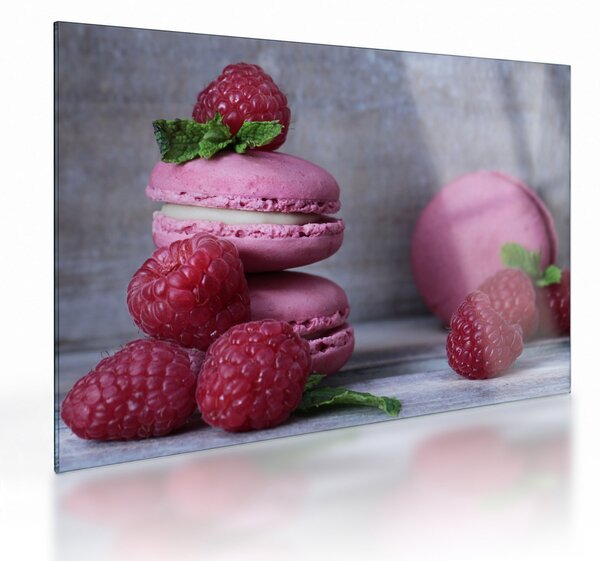 A macaroons képe (üvegen) (70x50 cm)