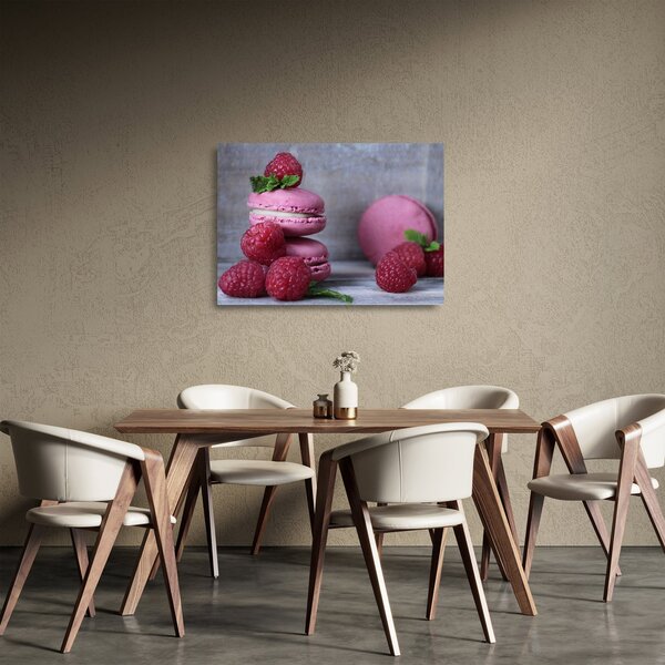 A macaroons képe (üvegen) (70x50 cm)