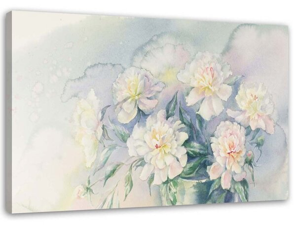 Gario Vászonkép Fehér virágcsokor Méret: 60 x 40 cm