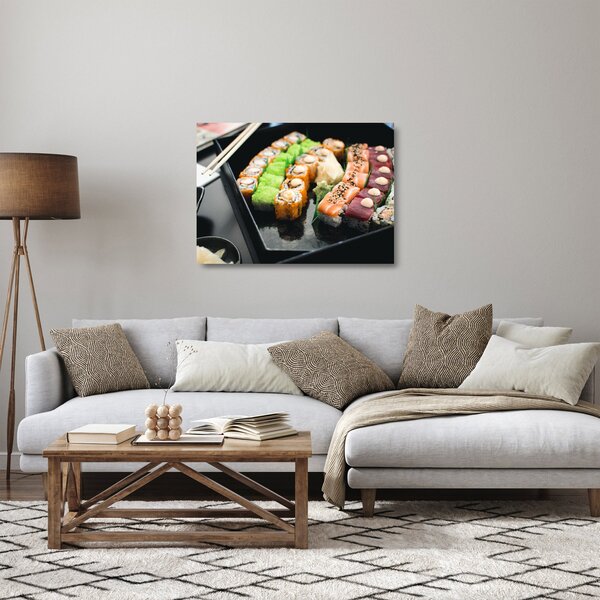 Kép - Sushi (üvegen) (70x50 cm)